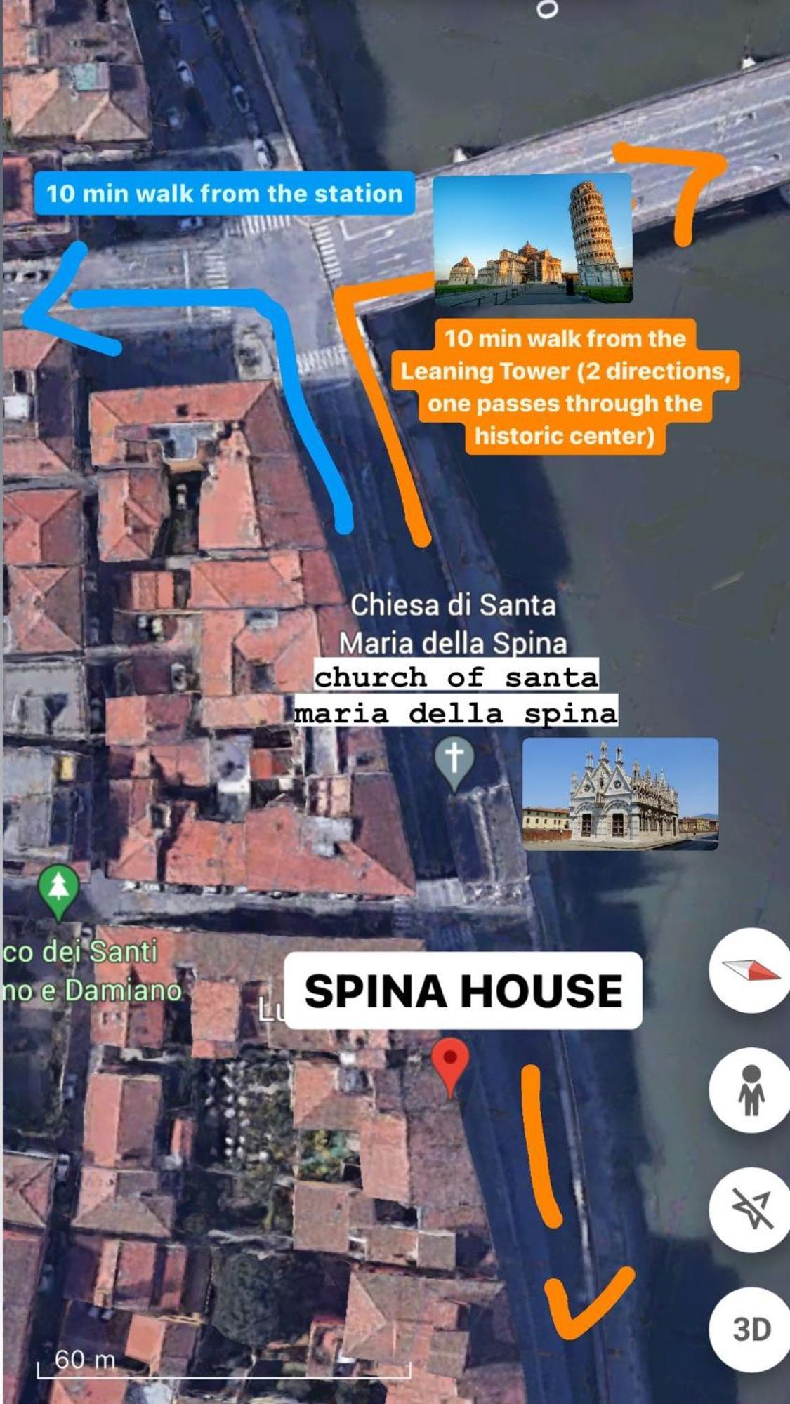 Centro Storico Spina Green House ピサ エクステリア 写真
